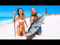 Catch And Cook With Pole Spear On Remote Islands