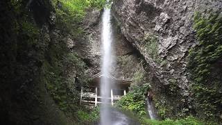 浮浪の滝（＆鰐淵寺奥の院・蔵王堂）