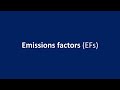 Humanitarian Carbon Calculator | Emissions Factors