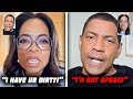 Oprah THREATENS Denzel Washington For Exposing Her For Being A Hollywood Handler