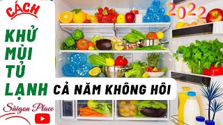 Cách Lau Chùi và khử mùi hôi cho tủ lạnh để cả năm không hôi - @SaigonPlace