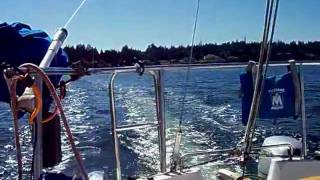 3 Minute video  of Johnson Point,  Sailing From \