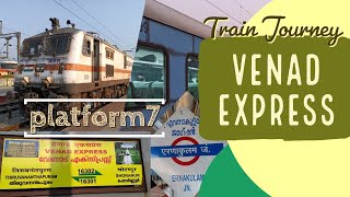 Train Journey | Irinjalakuda to Trivandrum by 16301 Venad Express