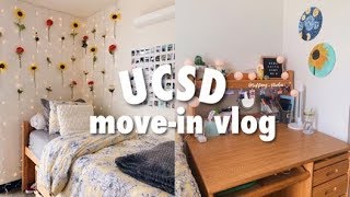 College move in vlog 2019 | UCSD ERC Single | tiffany_studies