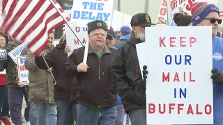 'This is not what Western New York wants': Picket to save USPS facility on William Street in Buffalo