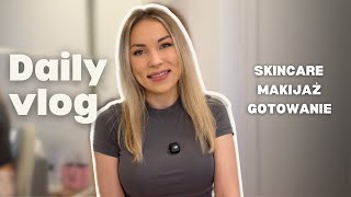 VLOG: slow morning, skincare, makijaż i gotowanie