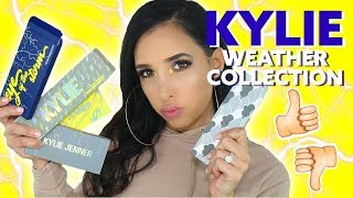 KYLIE COSMETICS WEATHER COLLECTION REVIEW + TUTORIAL | Mar