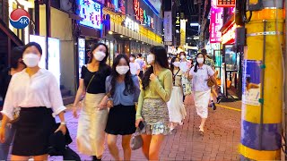 [4K] Korea Walk - Saturday Night RODEO STREET in Dongseongno. Hot Place Amusing Exciting DAEGU.