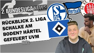 2. LIGA SPIELTAGSRÜCKBLICK! Schalke am Boden? Jens Härtel gefeuert. Hertha enttäuscht. HSV souverän.