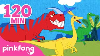 Tyrannosaurus Rex + More Dinosaurs Songs | Kids Songs & Cartoons | Learn about Dinosaurs | Pinkfong