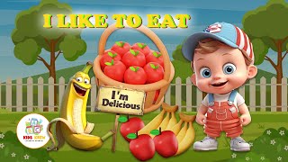 Apples 🍎 and Bananas 🍌Song | Nursery Rhymes  and Baby Songs By Kids Krew