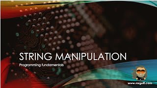 OCR GCSE Computer Science with Mr Goff: 36. String manipulation