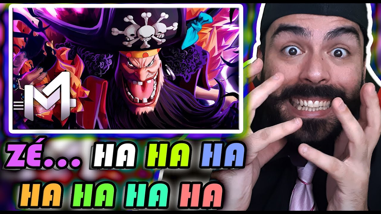 React Barba Negra One Piece Sonhos Escuridão M4rkim Youtube