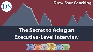 The Secret to Acing an Executive-Level Interview