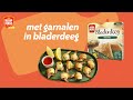 koopmans garnalen in bladerdeeg