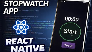 Build a Stopwatch App in React Native | Beginner Friendly 🚀