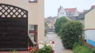 Triebisch Hochwasser in Meißen (02.06.2013)