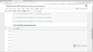 Module 1 Required Code Description - Introduction to Python: Absolute Beginner Module 1 Video 24
