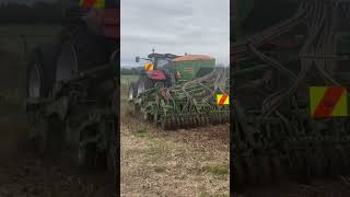 Amazon Cirrus doing a great job drilling into maize stubble