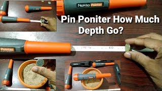 Reality Of Pin Pointer Metal Detector | How Much Depth Pin Pointer Goes | Best Pin Pointer Detector