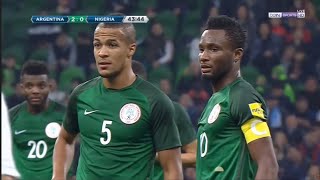 Nigeria vs Argentina [4-2] Super Eagles classic (2017)