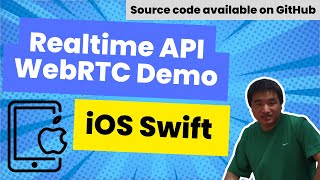 Demo OpenAI Real-time API with WebRTC VS WebSocket iOS| XCode Swift