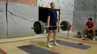 145 kg \