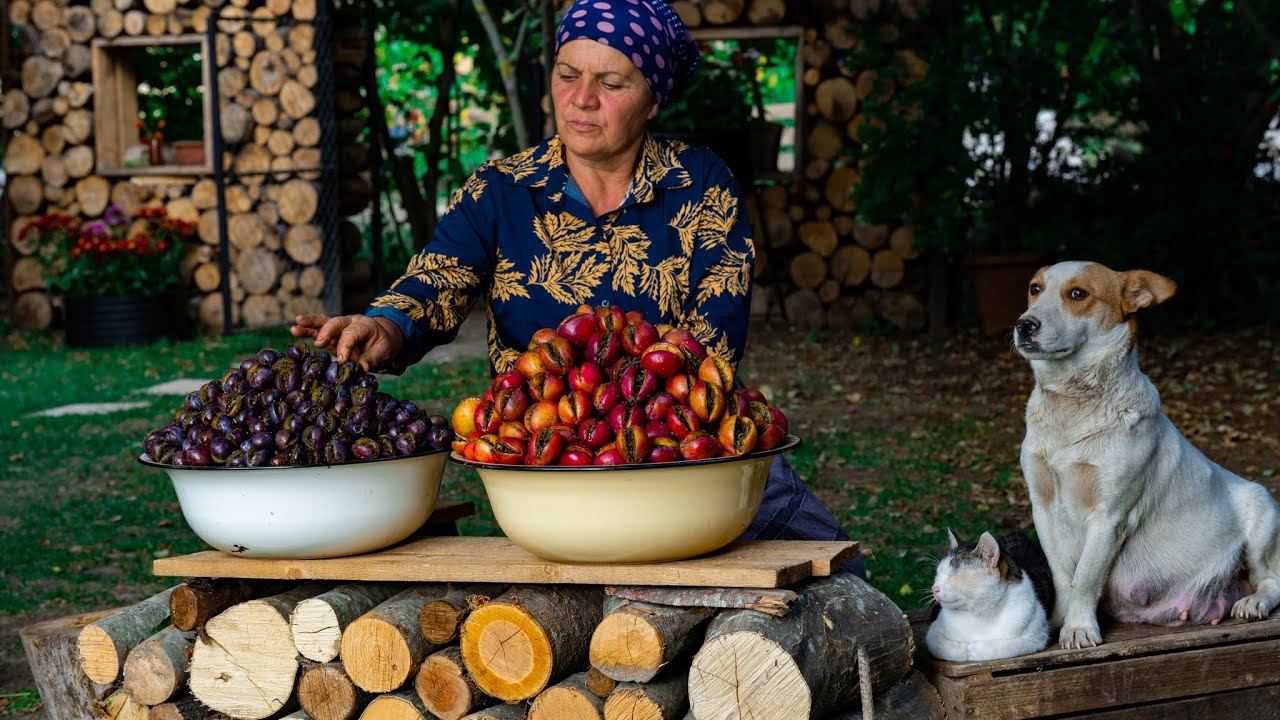 Delicious Appetizer Pickled Plums With Garlic Youtube