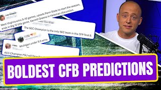 Josh Pate On BOLDEST College Football 2024 Predictions (Late Kick Cut)