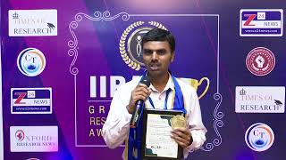 DR. J.SURESH, INTERNATIONAL BEST RESEARCHER AWARD WINNER INTERVIEW ON IIRA 2022.