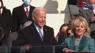 អតីតអនុប្រធានាធិបតីលោក Joe Biden បានស្បថចូលកាន់តំណែងជាប្រធានាធិបតីទី៤៦របស់អាមេរិក