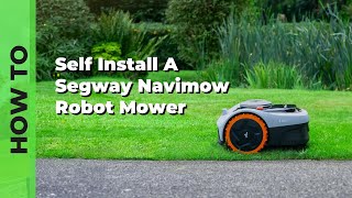 How to self install a Segway Navimow