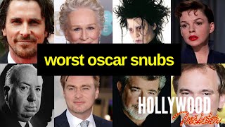 Worst Oscar Snubs: The Academy Awards Failed By Ignoring These Great Movies and Performances