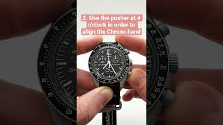 How to Reset the Chronograph on an Omega x Swatch MoonSwatch Collab