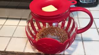 HONEST TEST AND REVIEW OF THE ECOLUTION MICROWAVE POPCORN POPPER!