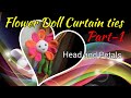 Crochet Flower Doll Curtain ties Part-1 💕 | Amarjyoti's Crochet World |