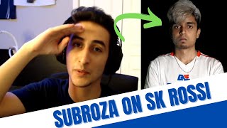 TSM Subroza thoughts On Indian Valorant ,SK rossi and forsaken.