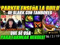 😲Parker enseña la build de slark con tambores!😲se usa para farmear heroes..