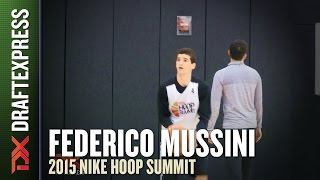 Federico Mussini - 2015 Nike Hoop Summit - Shooting Drills