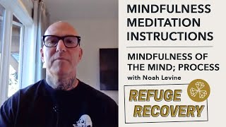 Mindfulness Meditation Instructions: Mindfulness of the Mind; Content