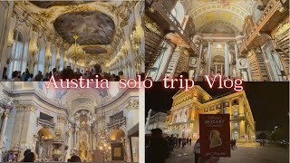 【ENG sub】音楽の都ウィーンを楽しむ1人旅/solo trip vlog in Wien, Austria  part1