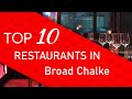 Top 10 best Restaurants in Broad Chalke, United Kingdom