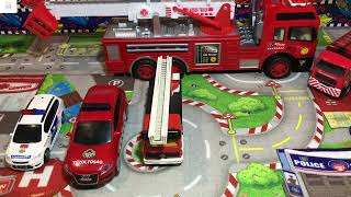 Fire Truck Toy Collection - Fire Truck and Fireman Toys for Kids
