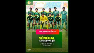 SÉNÉGAL vs CÔTE D'IVOIRE U17 Wowen - Les lionnes se font voler la qualif