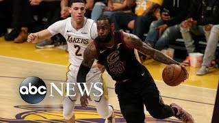 LeBron James announces 4-year deal with LA Lakers