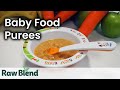 How to make Baby Food Puree in a Vitamix Blender | Recipe Video