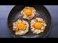 Just Add Eggs With Breads Its So Delicious! Simple Breakfast Recipe. Healthy Cheap & Tasty Snacks.