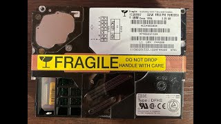 IBM Type DFHS S2W hard drive sounds