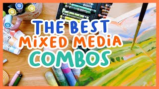 Mixed media art combinations you need to try! 🎨✨