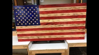 Rustic Flag Production Run